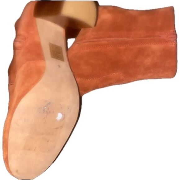 JEFFREY CAMPBELL PRIANA Bootie In Rust Suede NWT - Picture 9 of 11
